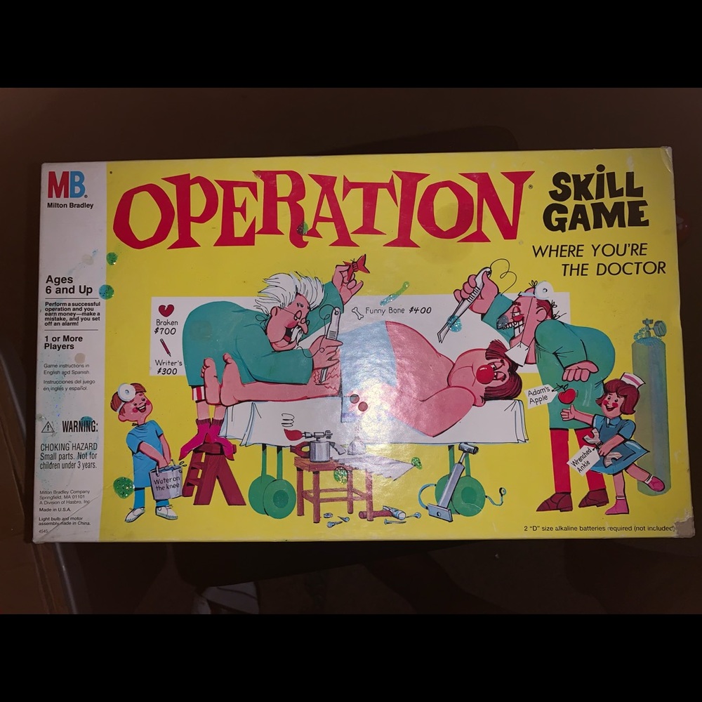 1965 operation game in good condition except the buzzer isn’t working